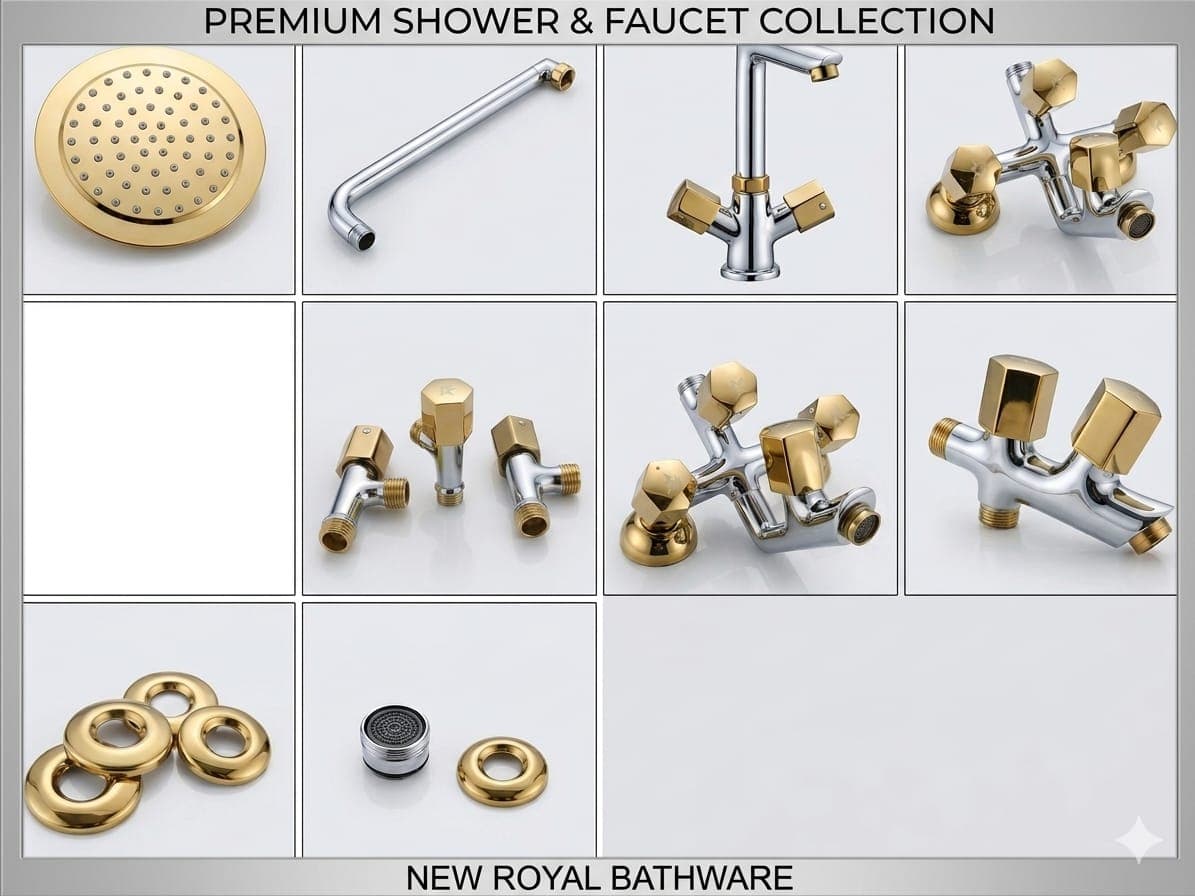 Full Brass Accessories Set – Royal Brand